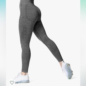 Vital Leggings, Black Marl Full Length